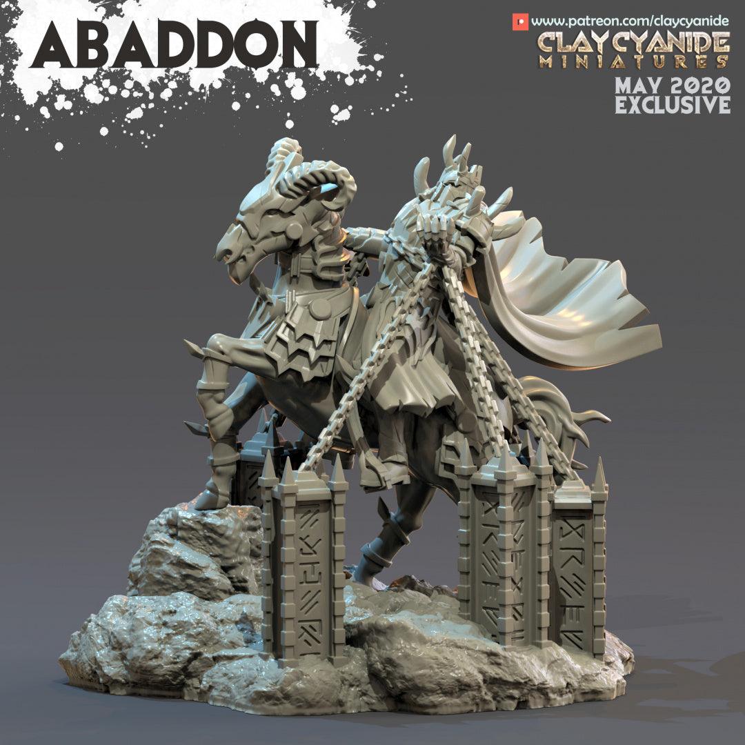 3D Printed Clay Cyanide Abaddon Angels VS Demons Ragnarok D&D (Online Only)