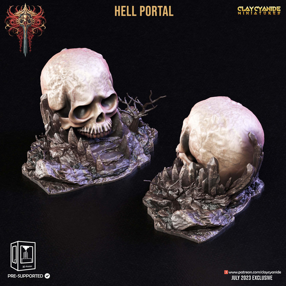 3D Printed Clay Cyanide ACT 1 The Ressurection of Chernobog 28 32 mm D&D (Online Only)