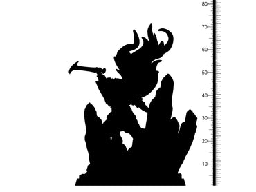 3D Printed Clay Cyanide Adbar Ethiopian Mythos 28 32 mm D&D (Online Only)