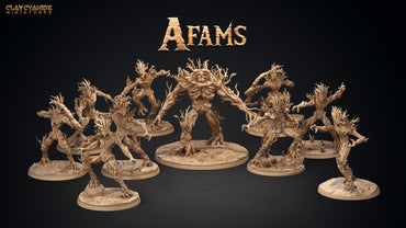 3D Printed Clay Cyanide Afams Treefolk Treant Factions Ragnarok D&D (Online Only)