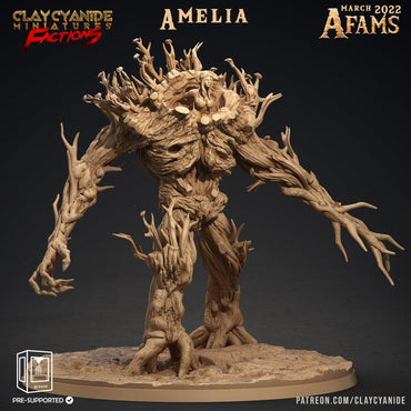 3D Printed Clay Cyanide Afams Treefolk Treant Factions Ragnarok D&D (Online Only)