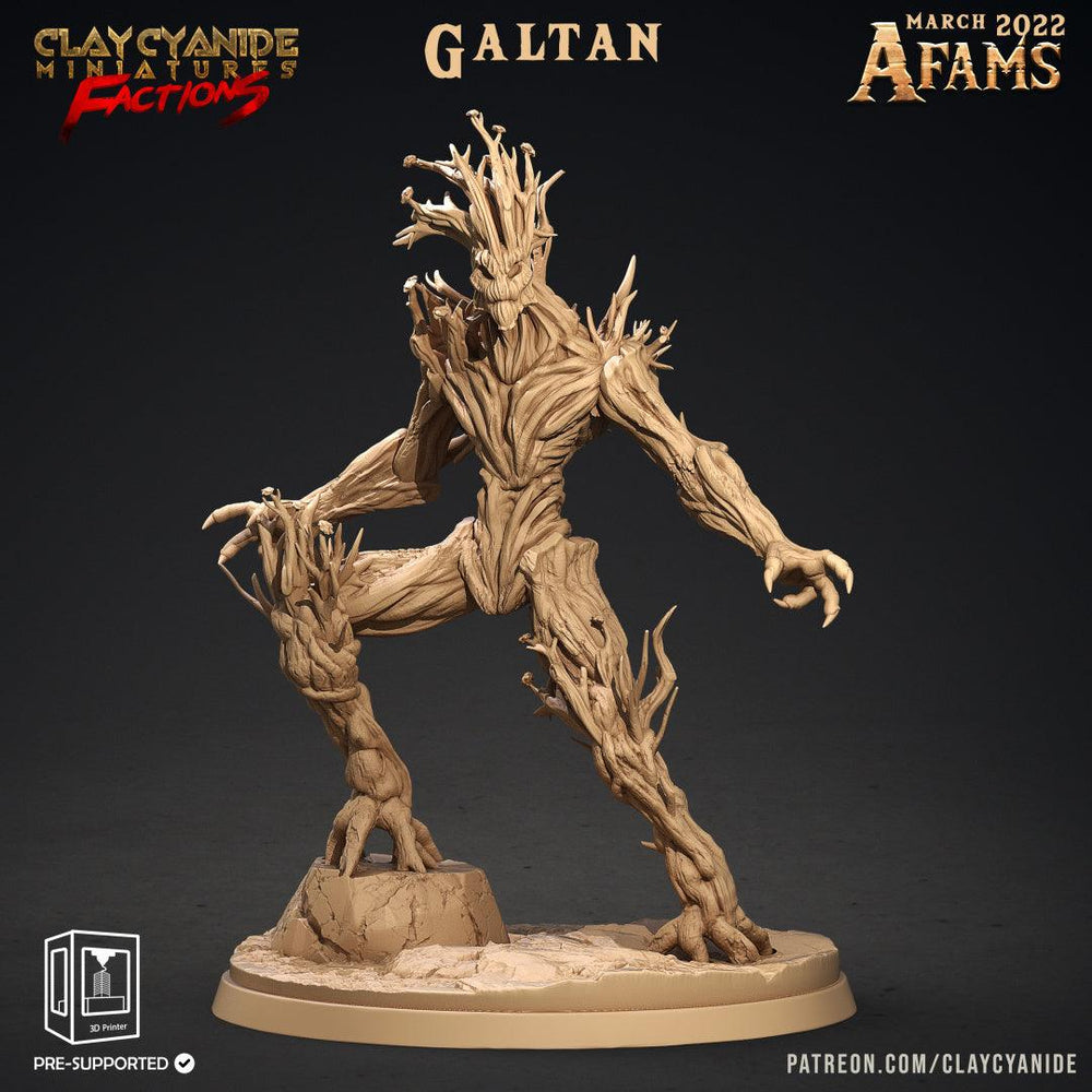 3D Printed Clay Cyanide Afams Treefolk Treant Factions Ragnarok D&D (Online Only)