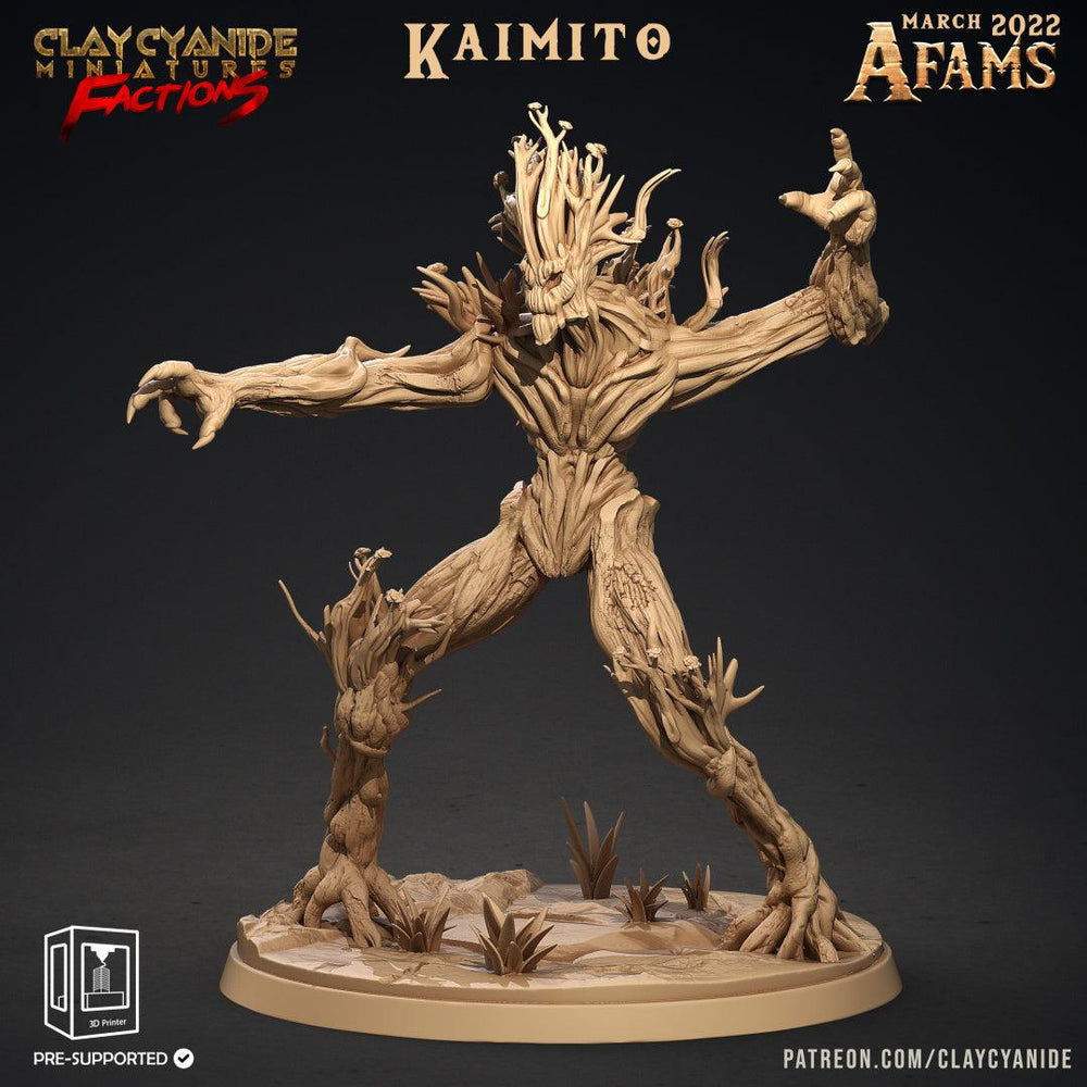 3D Printed Clay Cyanide Afams Treefolk Treant Factions Ragnarok D&D (Online Only)