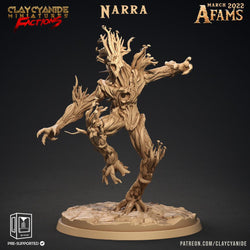 3D Printed Clay Cyanide Afams Treefolk Treant Factions Ragnarok D&D (Online Only)