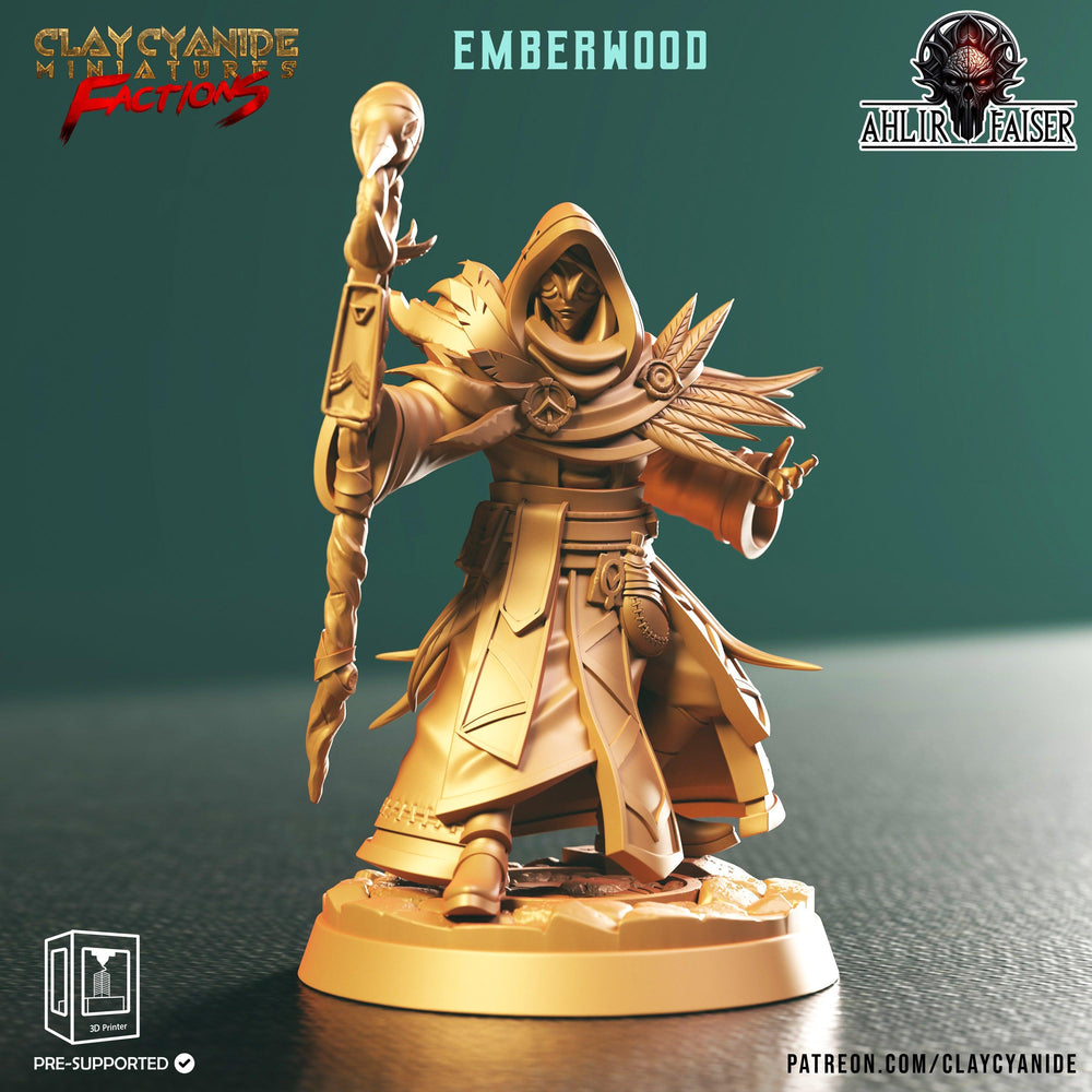 3D Printed Clay Cyanide Ahlir Faiser Factions Ragnarok D&D (Online Only)