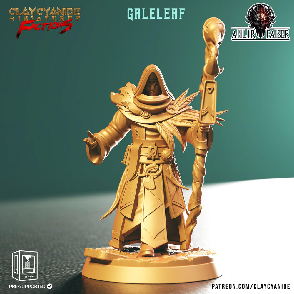 3D Printed Clay Cyanide Ahlir Faiser Factions Ragnarok D&D (Online Only)