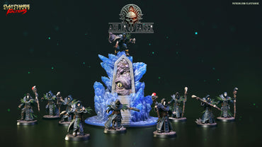 3D Printed Clay Cyanide Ahlir Faiser Factions Ragnarok D&D (Online Only)