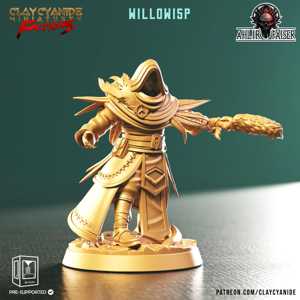 3D Printed Clay Cyanide Ahlir Faiser Factions Ragnarok D&D (Online Only)