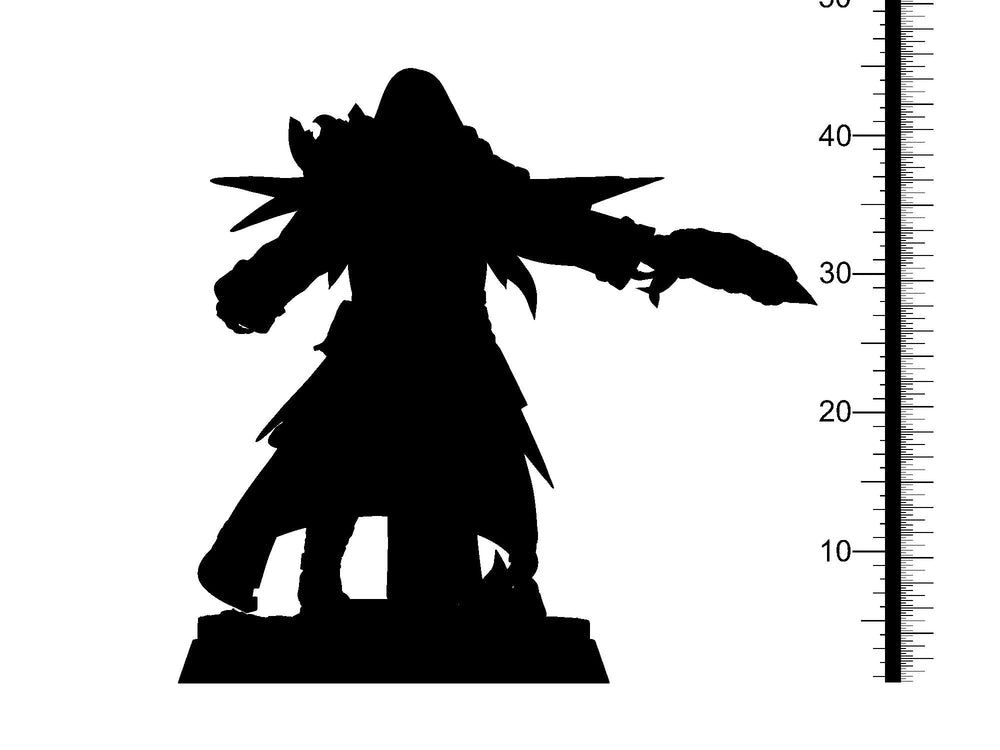 3D Printed Clay Cyanide Ahlir Faiser Factions Ragnarok D&D (Online Only)