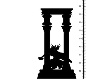 3D Printed Clay Cyanide Ahura Mazda Kingdom of Persia 28 32 mm D&D (Online Only)