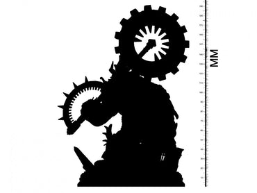 3D Printed Clay Cyanide Akerbeltz 28 32 mm D&D (Online Only)