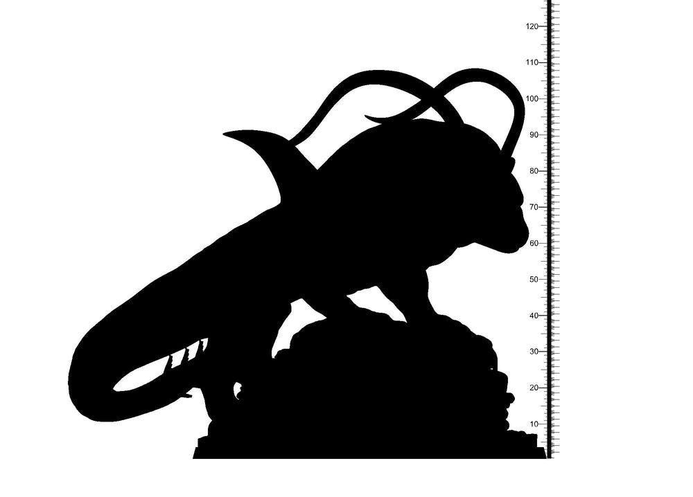 3D Printed Clay Cyanide Akhlut Inuit Religion Ragnarok D&D (Online Only)