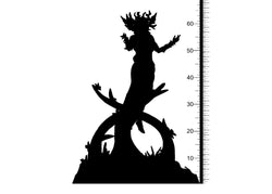 3D Printed Clay Cyanide Amalur Euskal Mythology 28 32 mm D&D (Online Only)