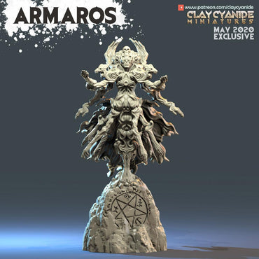 3D Printed Clay Cyanide Armaros Angels VS Demons Ragnarok D&D (Online Only)