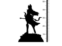 3D Printed Clay Cyanide Atalanta The Chronicles of Atlantis 28 32 mm D&D (Online Only)