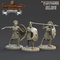 3D Printed Clay Cyanide  Athenians Greek Mythology Part 2 28 32 mm D&D (Online Only)