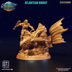 3D Printed Clay Cyanide Atlantean Knights The Chronicles of Atlantis 28 32 mm D&D (Online Only)