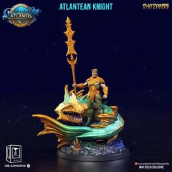 3D Printed Clay Cyanide Atlantean Knights The Chronicles of Atlantis 28 32 mm D&D (Online Only)