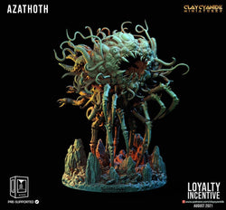 3D Printed Clay Cyanide - Azathoth the God of Chaos 28mm 32mm D&D (Online Only)