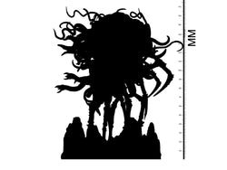 3D Printed Clay Cyanide - Azathoth the God of Chaos 28mm 32mm D&D (Online Only)