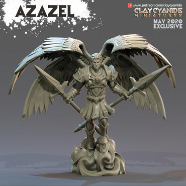 3D Printed Clay Cyanide Azazel Angels VS Demons Ragnarok D&D (Online Only)