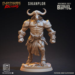 3D Printed Clay Cyanide Baktols Bull Minitours Factions Ragnarok D&D (Online Only)