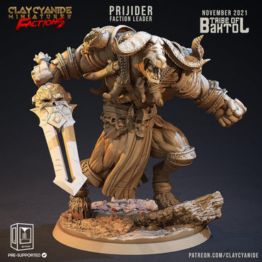 3D Printed Clay Cyanide Baktols Bull Minitours Factions Ragnarok D&D (Online Only)