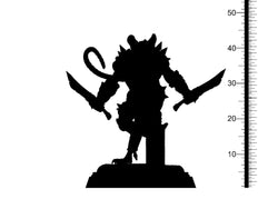 3D Printed Clay Cyanide Baseco District Factions Tribes Ragnarok D&D (Online Only)