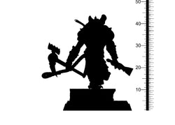 3D Printed Clay Cyanide Baseco District Factions Tribes Ragnarok D&D (Online Only)