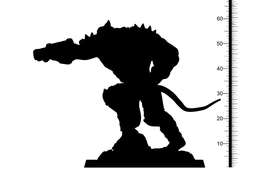 3D Printed Clay Cyanide Baseco District Factions Tribes Ragnarok D&D (Online Only)