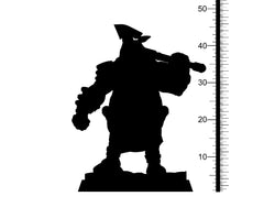 3D Printed Clay Cyanide Battle Borta Factions Tribe Ragnarok D&D (Online Only)