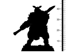 3D Printed Clay Cyanide Battle Borta Factions Tribe Ragnarok D&D (Online Only)