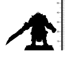 3D Printed Clay Cyanide Battle Borta Factions Tribe Ragnarok D&D (Online Only)