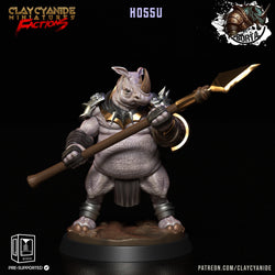 3D Printed Clay Cyanide Battle Borta Factions Tribe Ragnarok D&D (Online Only)