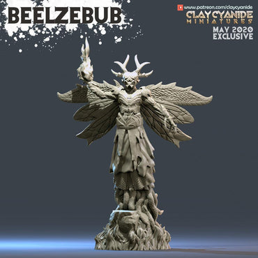 3D Printed Clay Cyanide Beelzebub Angels VS Demons Ragnarok D&D (Online Only)