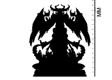 3D Printed Clay Cyanide Belial Princes of Hell Ragnarok D&D (Online Only)