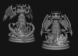 3D Printed Clay Cyanide Belial Princes of Hell Ragnarok D&D (Online Only)