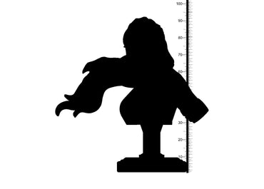 3D Printed Clay Cyanide Belit Bust Hyborean Age Ragnarok D&D (Online Only)