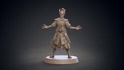 3D Printed Clay Cyanide Blackring Sorcerers Set Hyborean Age 28mm -32mm Ragnarok D&D (Online Only)