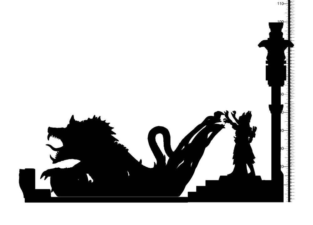 3D Printed Clay Cyanide Blackring Sorcerers Set Hyborean Age 28mm -32mm Ragnarok D&D (Online Only)