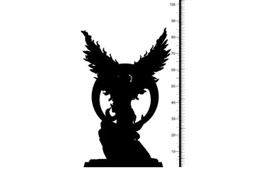 3D Printed Clay Cyanide Bonghwang Phoenix Korean Mythology Ragnarok D&D (Online Only)