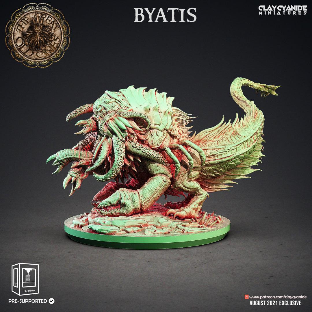 3D Printed Clay Cyanide Byatis Abomination Great Old Gods Ragnarok D&D (Online Only)