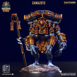 3D Printed Clay Cyanide Camazots Mortisbane Titans Set 28 32 mm D&D (Online Only)