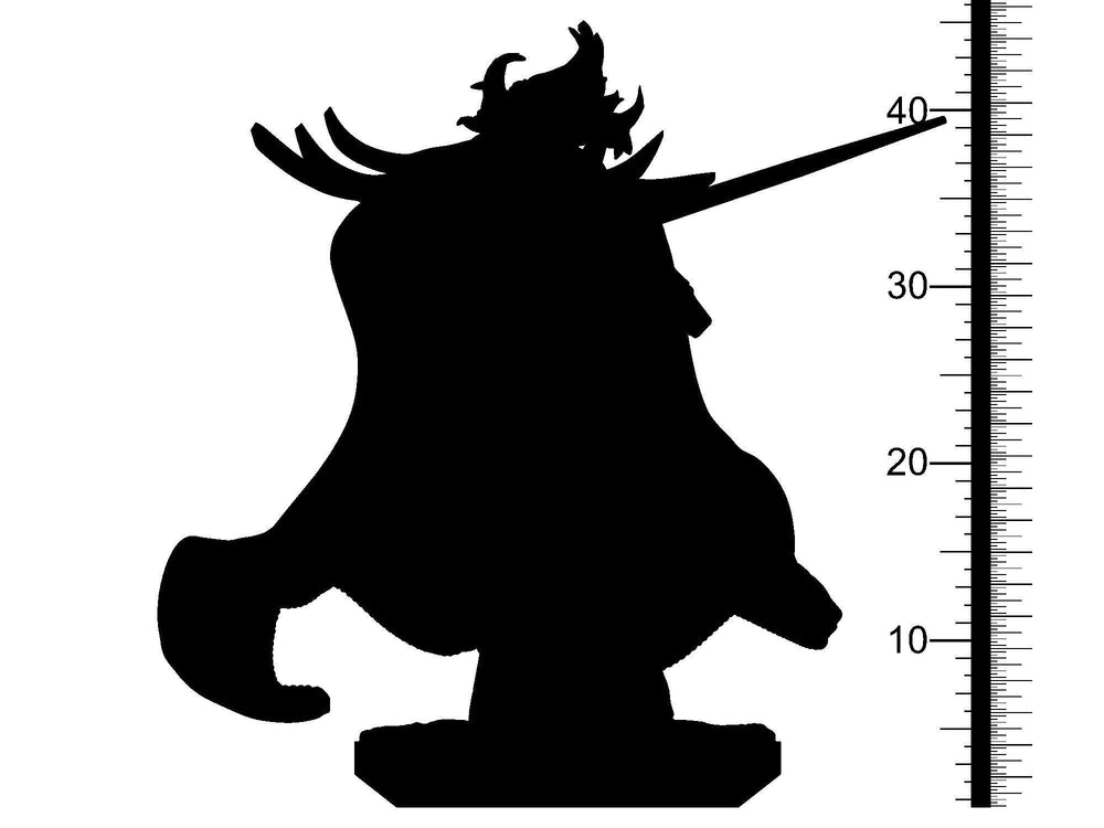 3D Printed Clay Cyanide Castle of Dracula - Alucard 28mm 32mm D&D (Online Only)