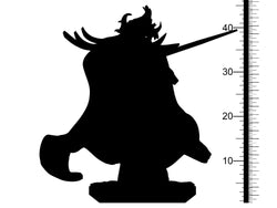 3D Printed Clay Cyanide Castle of Dracula - Alucard 28mm 32mm D&D (Online Only)