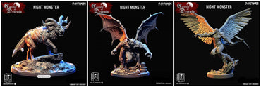 3D Printed Clay Cyanide Castle of Dracula - Night Monsters Set 28mm 32mm D&D (Online Only)