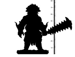 3D Printed Clay Cyanide Chalchiutotolin God of Pestilence Ragnarok D&D (Online Only)