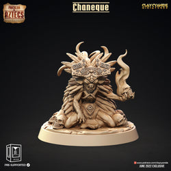 3D Printed Clay Cyanide Chaneque Set Pantheon of Aztecs Ragnarok D&D (Online Only)