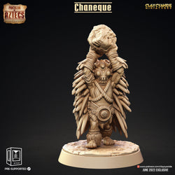 3D Printed Clay Cyanide Chaneque Set Pantheon of Aztecs Ragnarok D&D (Online Only)