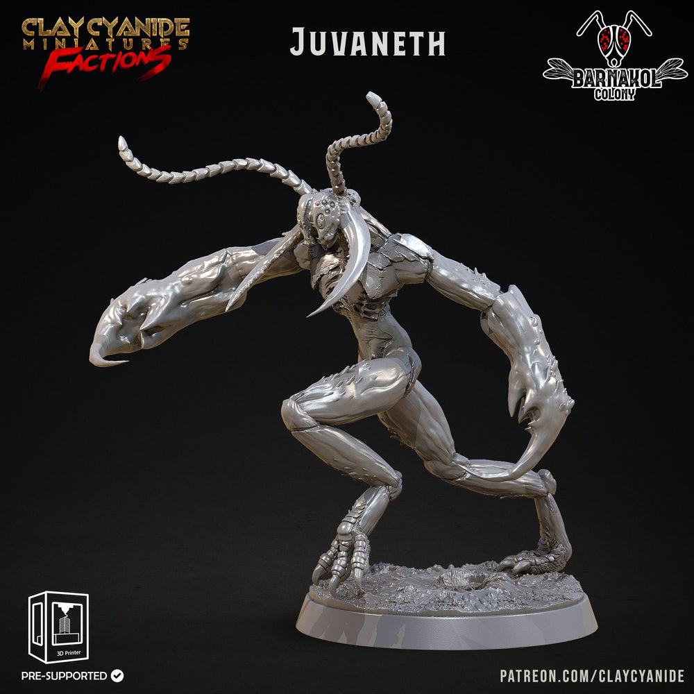 3D Printed Clay Cyanide Colony of Barnakol Tribes Factions Ragnarok D&D (Online Only)